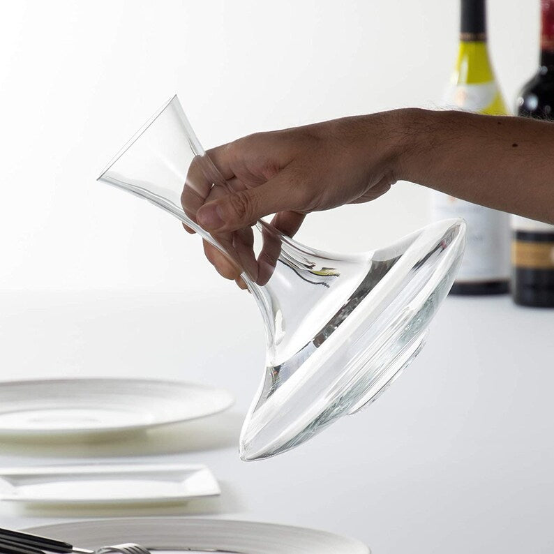 Carafe à vin à ouverture plate personnalisable-1500ML