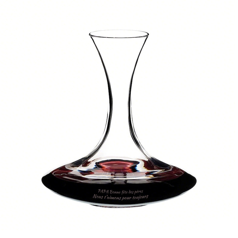 Carafe à vin à ouverture plate personnalisable-1500ML
