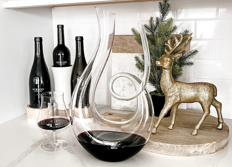 Carafe à vin rouge en forme de queue de serpent 1500 ML