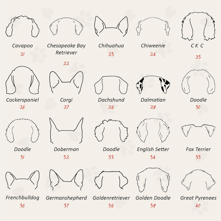 Sweat oreilles de chien personnalisé-maman chien