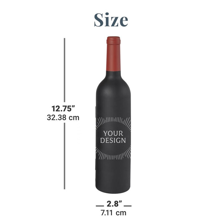 Coffret d'ustensiles de service à vin personnalisés - Le meilleur cadeau de fête des pères pour les amateurs de vin