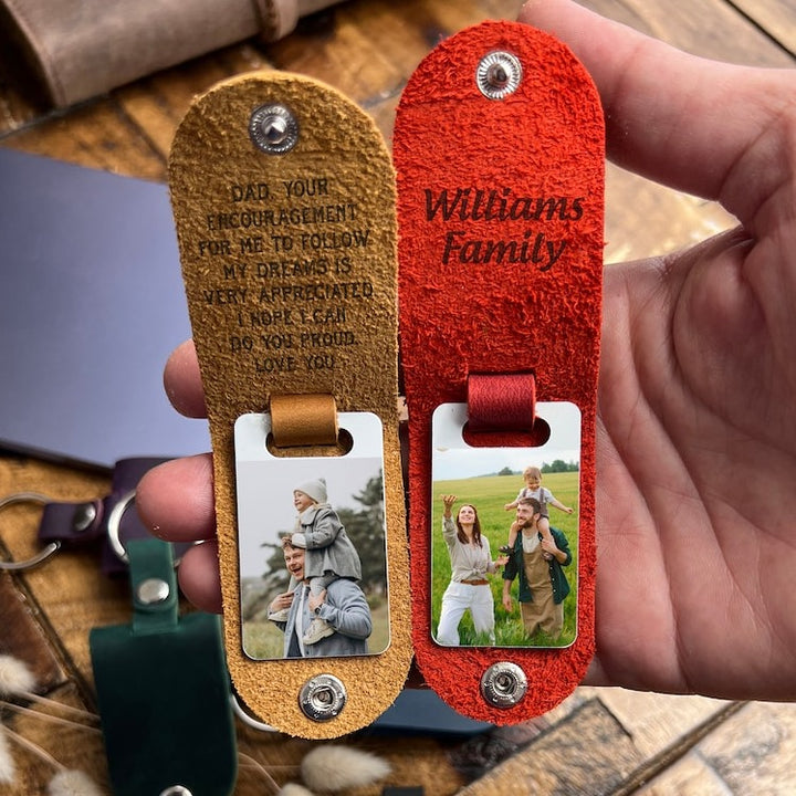 Porte-clés personnalisé pour papa