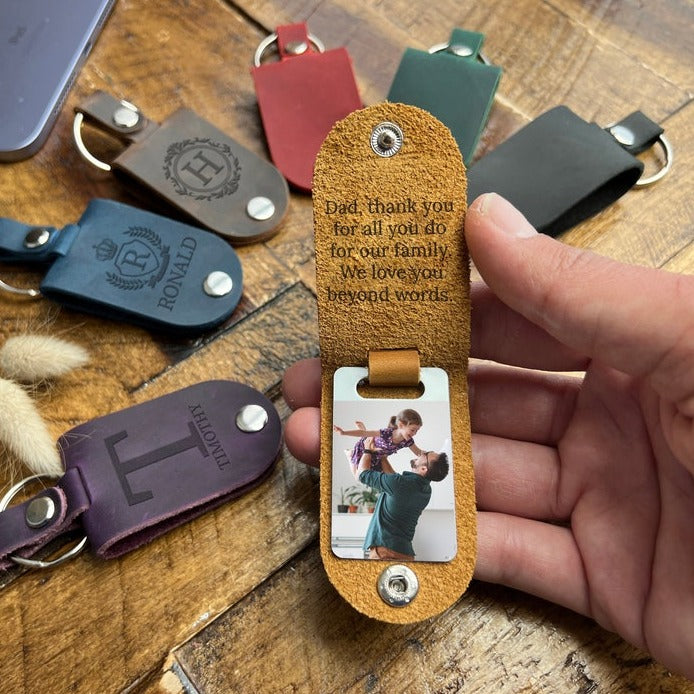 Porte-clés personnalisé pour papa