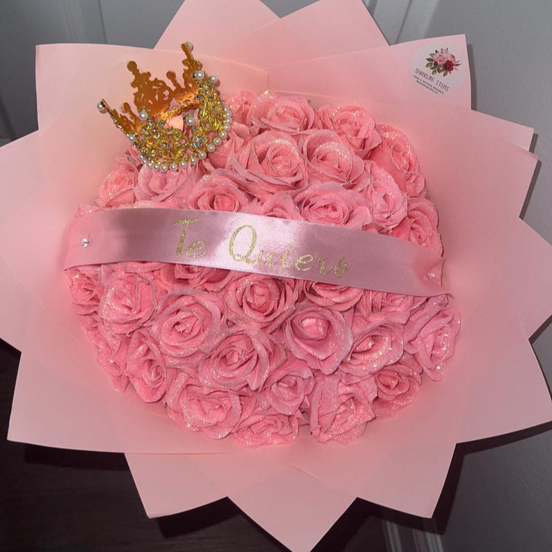 Bouquet de roses scintillantes - Cadeau d'anniversaire 🔥