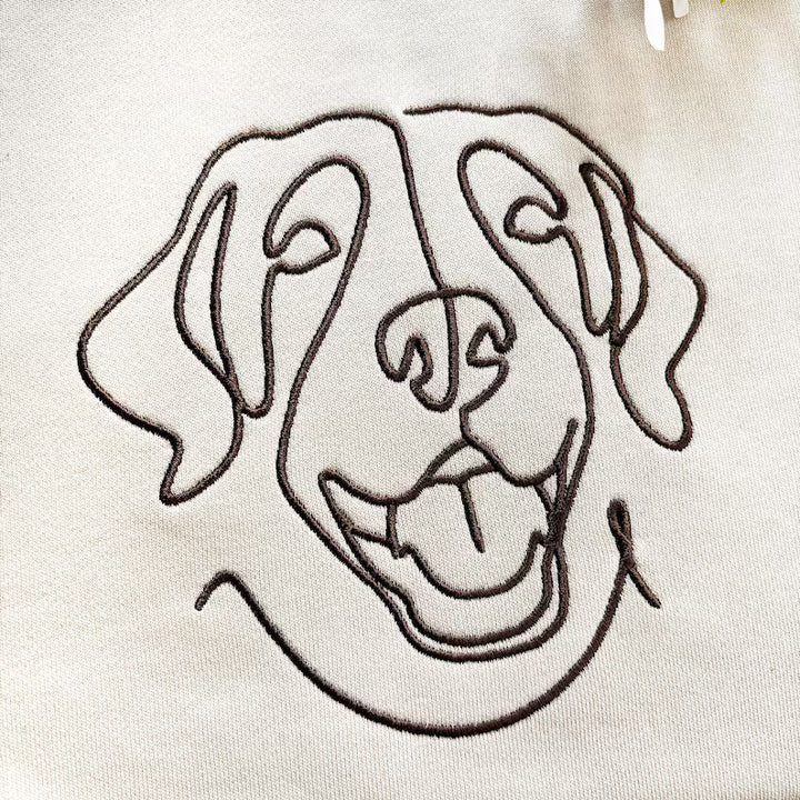 T-shirt ou Sweatshirt brodé personnalisé pour des animaux de compagnie