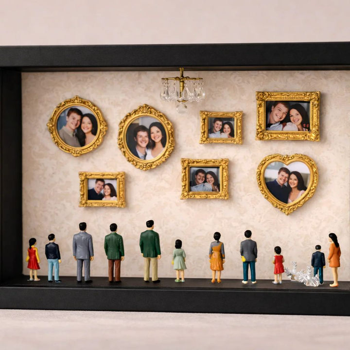 2026 Cadre photo personnalisé « Mini Musée de Nous » : un cadeau symbolique pour les couples