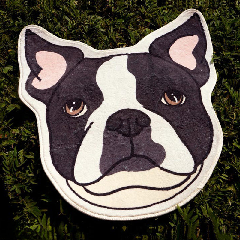 Tapis personnalisé en forme de portrait d’animal de compagnie