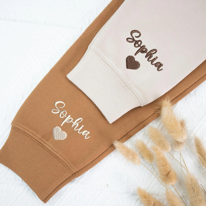 Sweat-shirt/sweat à capuche personnalisé avec surnom et photo brodée, cadeaux de Noël