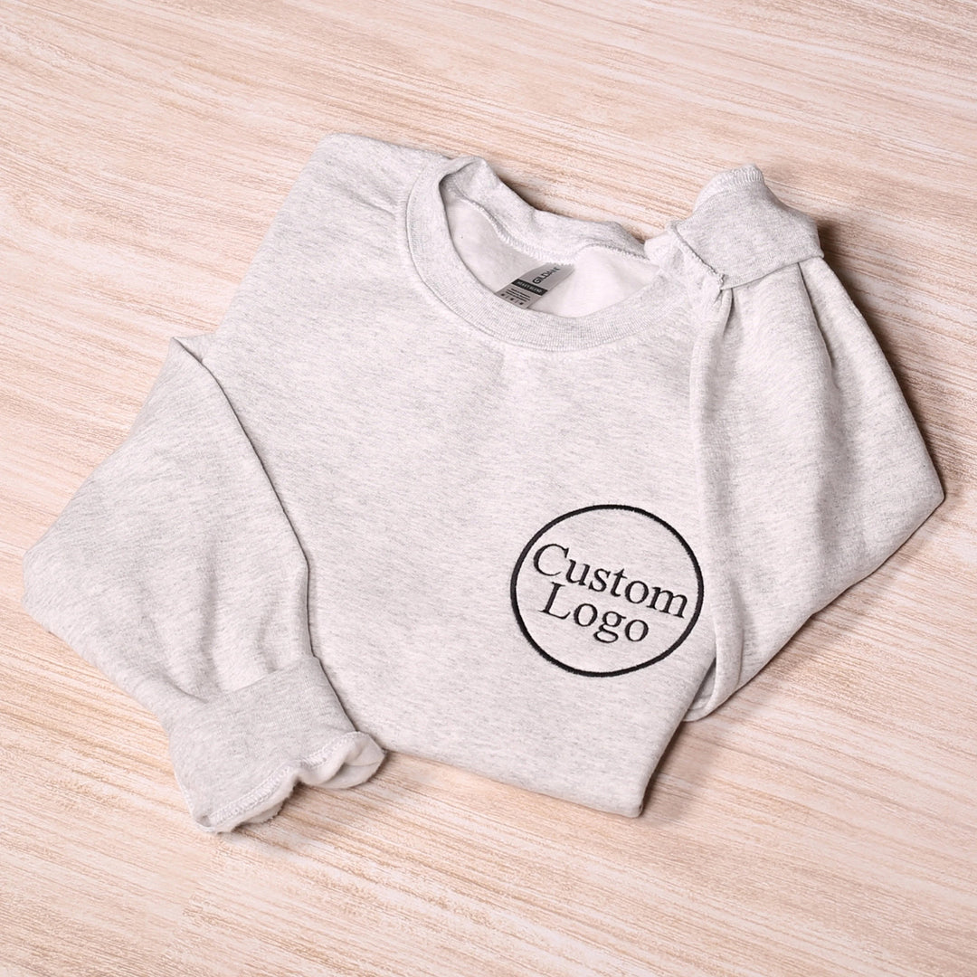 Sweat-shirt brodé avec le logo personnalisé de l'équipe