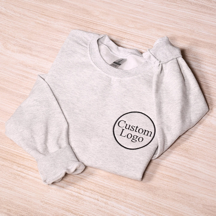 Sweat-shirt brodé avec le logo personnalisé de l'équipe