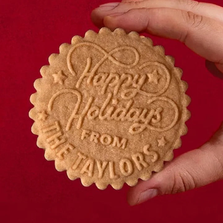 Tampon à biscuits acrylique de Noël personnalisé