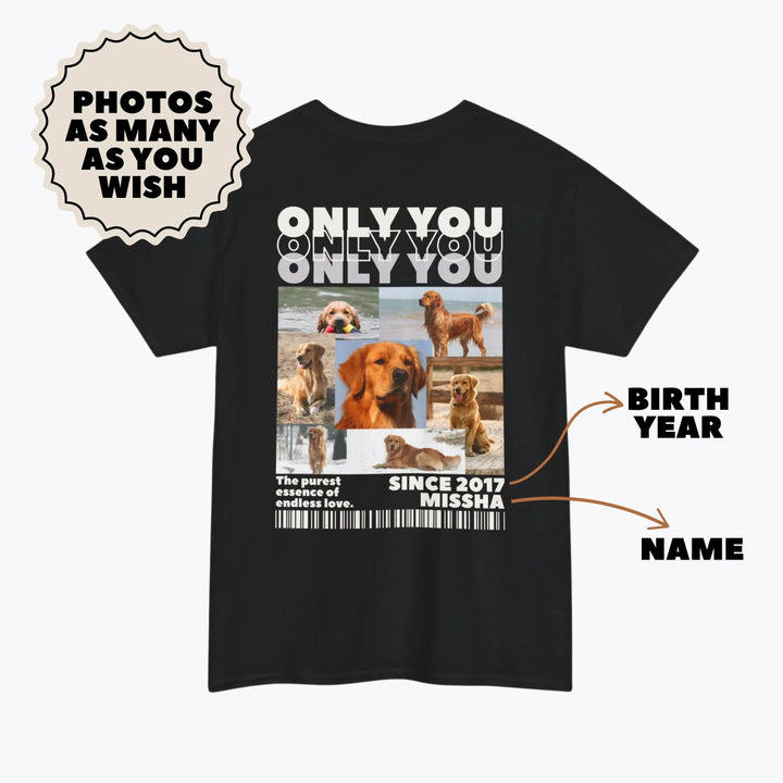 T-shirt Vintage Personnalisé pour Animaux，2025