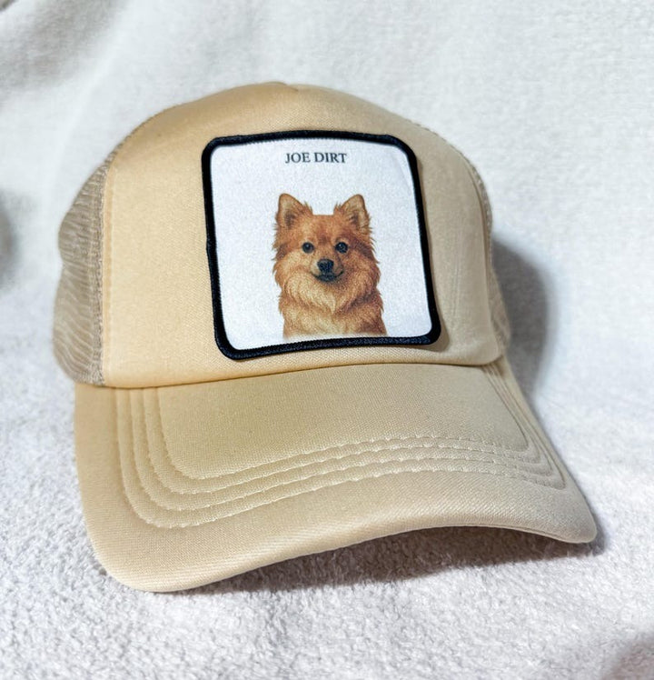 Casquette camionneur en mousse personnalisée pour animaux | Casquette avec photo et nom | Cadeau d'été pour les amoureux des animaux