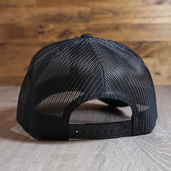 Casquette de camionneur en cuir avec motif d'oreilles d'animaux de compagnie personnalisé et nom pour les amoureux des animaux