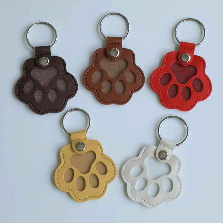 Porte-clés personnalisé pour chien et chat – Photo et nom d'animal de compagnie personnalisés – Cadeau commémoratif pour les amoureux des animaux – Porte-clés souvenir en poils d'animaux