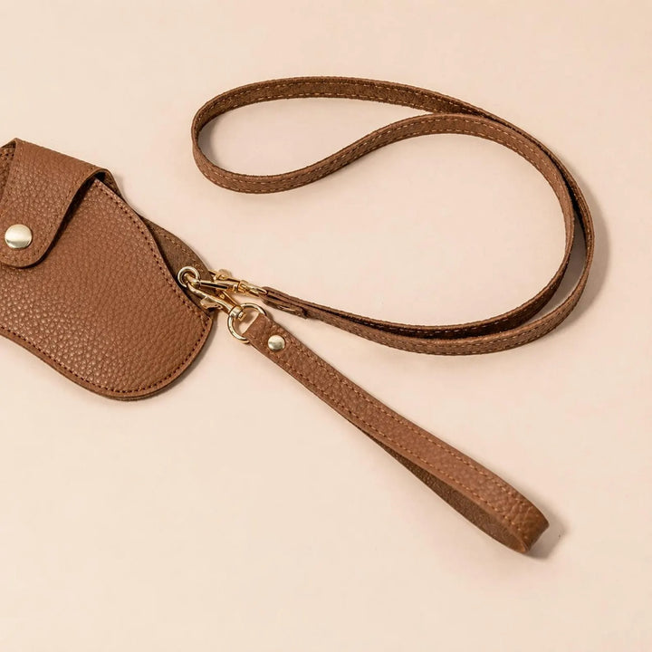 Étui à lunettes en cuir personnalisé avec un prénom, cadeau pour elle ou lui