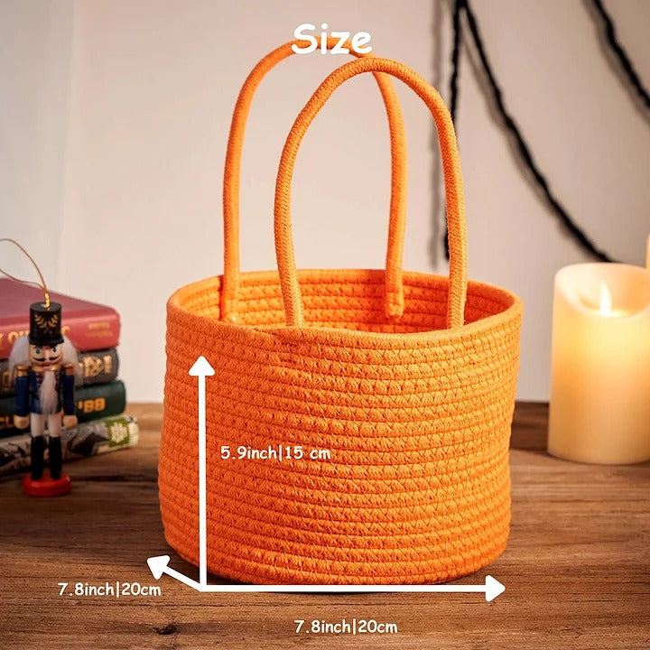 Panier de rangement personnalisé pour jouets de Noël avec le nom de l'enfant