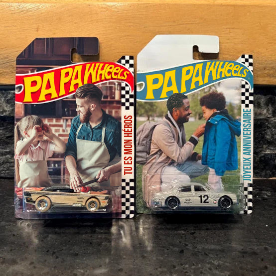 🚗 Emballage personnalisé pour la voiture de rêve de PAPA 🚙