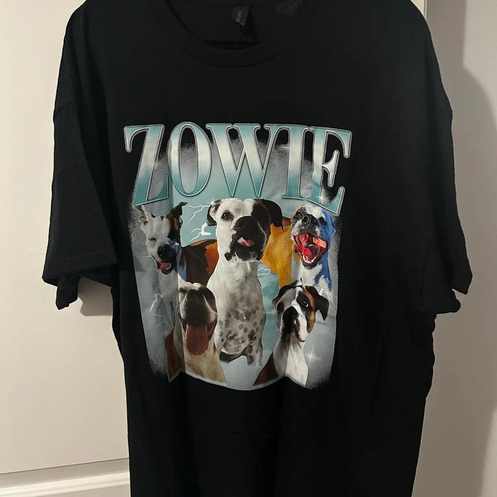 T-shirt Vintage Personnalisé pour Animaux/pet
