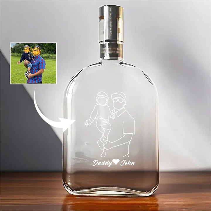 Personnalisez votre bouteille de whisky avec des photos et des mots pour capturer un beau moment