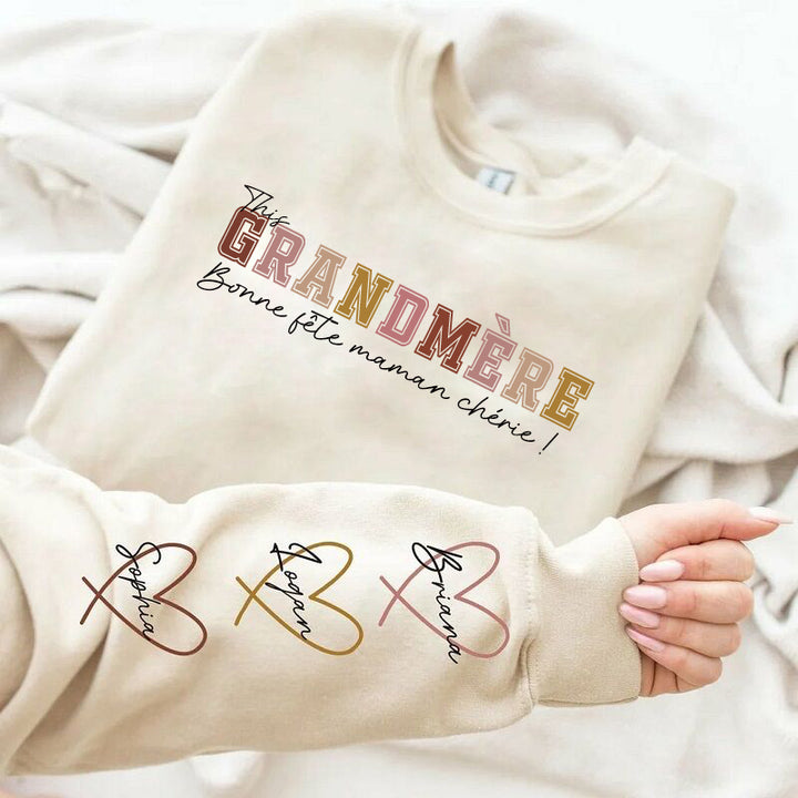 Sweat personnalisé Cadeau pour la fête des mères