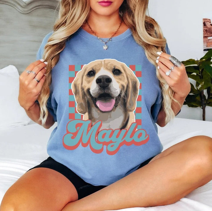 T-shirt personnalisé pour animal de compagnie, cadeau pour chien/chat