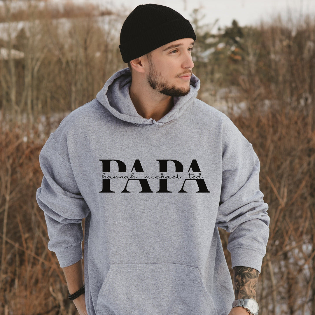 Sweat-shirt personnalisé à transfert thermique pour papa