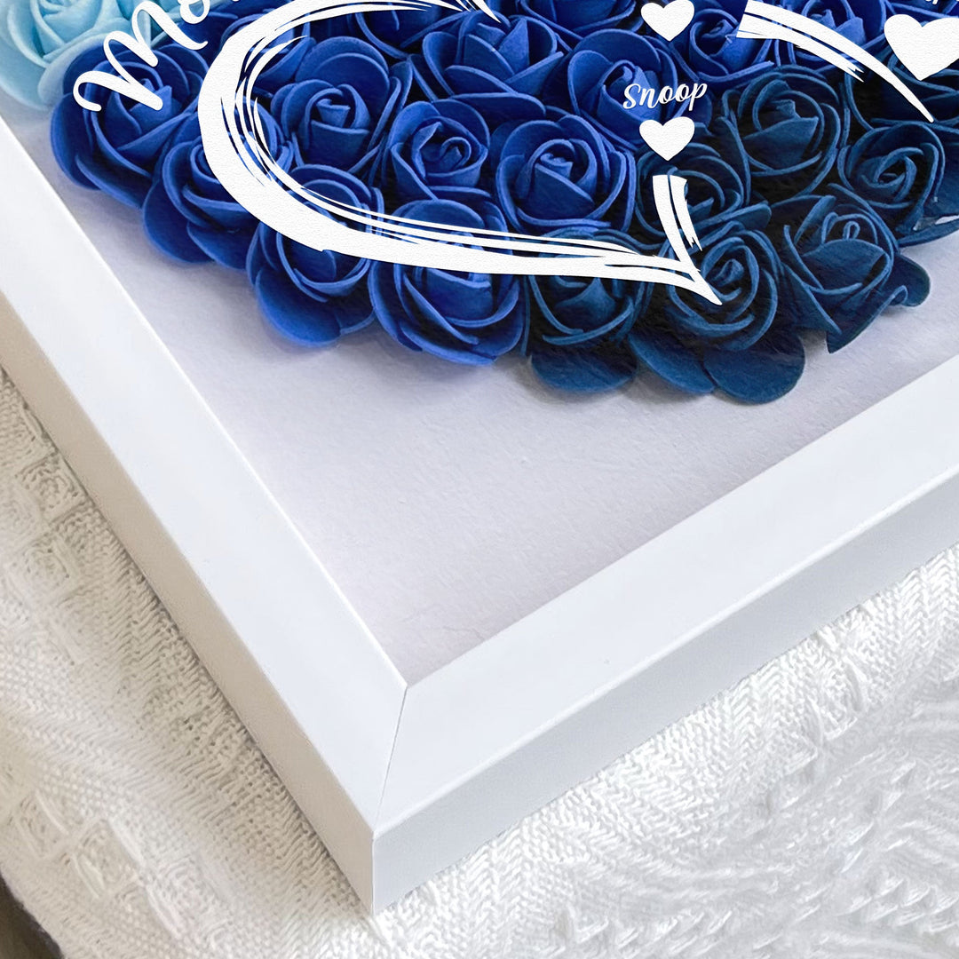 Première maman, maintenant grand-mère - Boîte à fleurs personnalisée