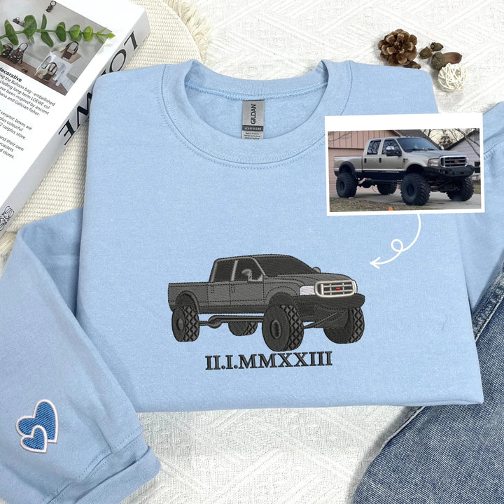 Sweat-shirt photo voiture et moto homme et femme，Cadeaux pour la fête des pères