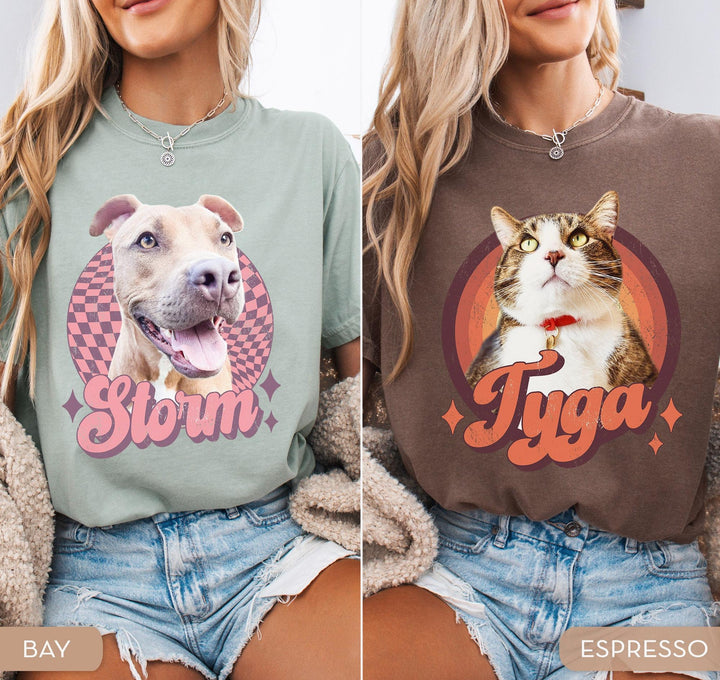 T-shirt personnalisé pour animal de compagnie, cadeau souvenir pour chien