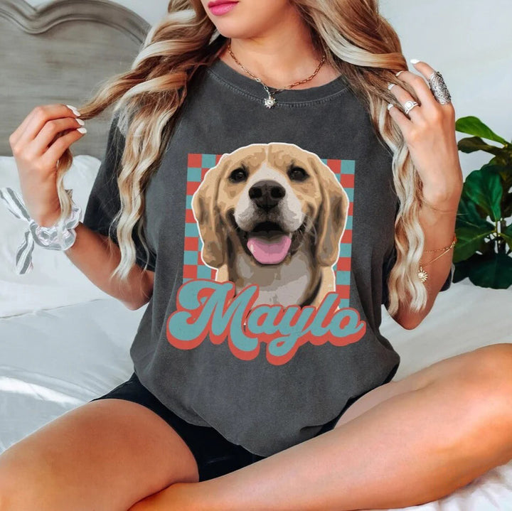 T-shirt personnalisé pour animal de compagnie, cadeau pour chien/chat