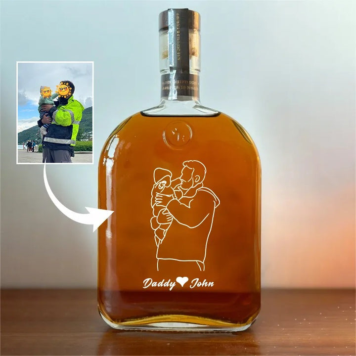 Personnalisez votre bouteille de whisky avec des photos et des mots pour capturer un beau moment
