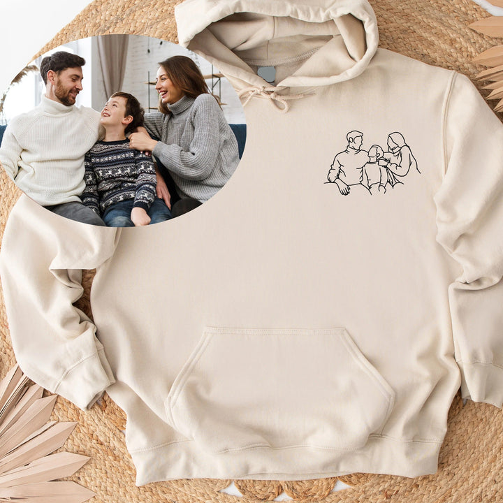 Sweat-shirt imprimé photo pour papa/papy/dad，fête des pères