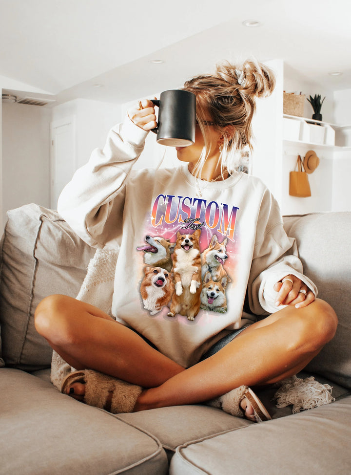 T-shirt Vintage Personnalisé pour Animaux