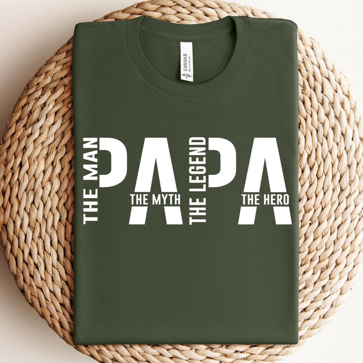 L'Homme, le Mythe, la Légende, T-shirt Papa