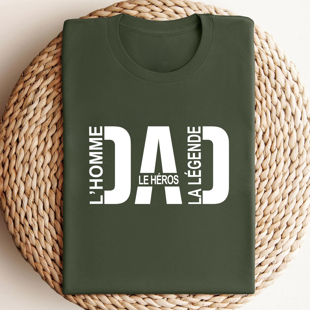 L'Homme, le Mythe, la Légende, T-shirt Papa