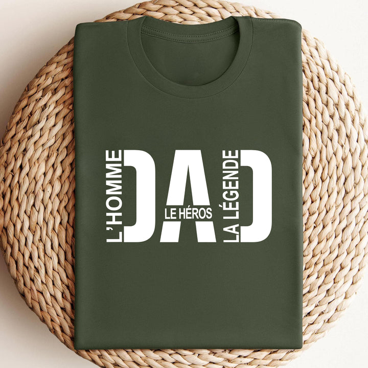 L'Homme, le Mythe, la Légende, T-shirt Papa