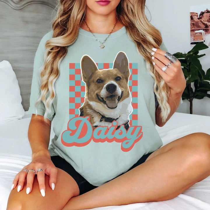 T-shirt personnalisé pour animal de compagnie, cadeau pour chien/chat