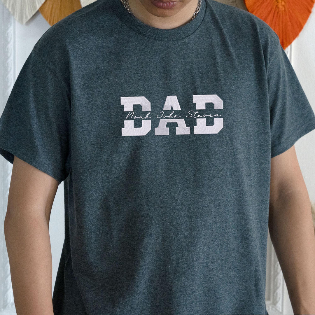 Sweat-shirt brodé personnalisé de PAPA