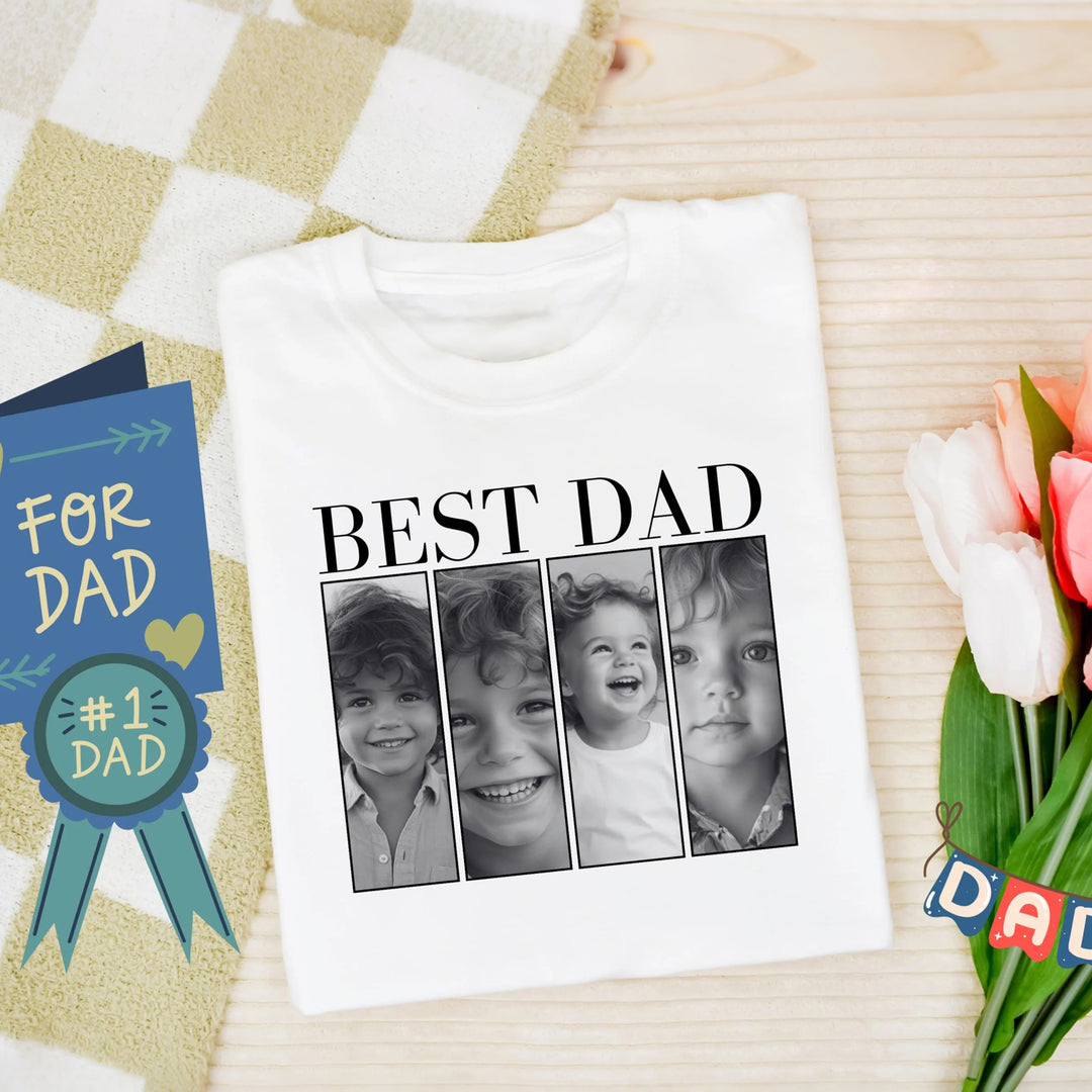 Un cadeau inoubliable pour PAPA– Sweat-shirt personnalisé avec photos