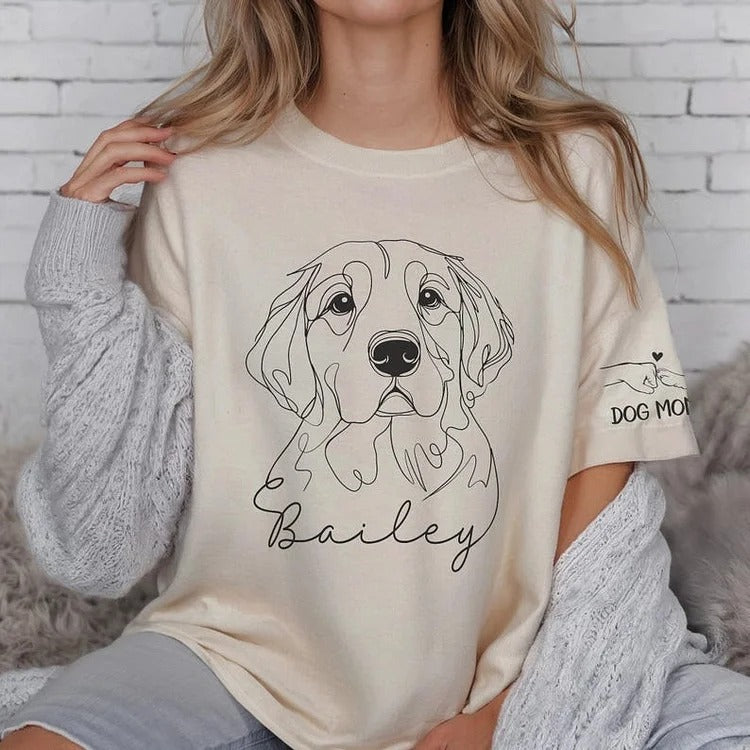 Sweat à capuche personnalisé avec photo d'animal de compagnie, sweat-shirt à capuche personnalisé pour chien