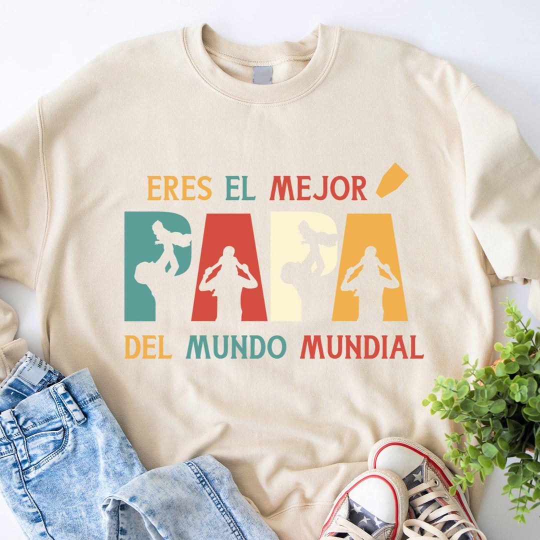 T-shirts et sweat-shirts photo personnalisés à transfert thermique pour PAPA