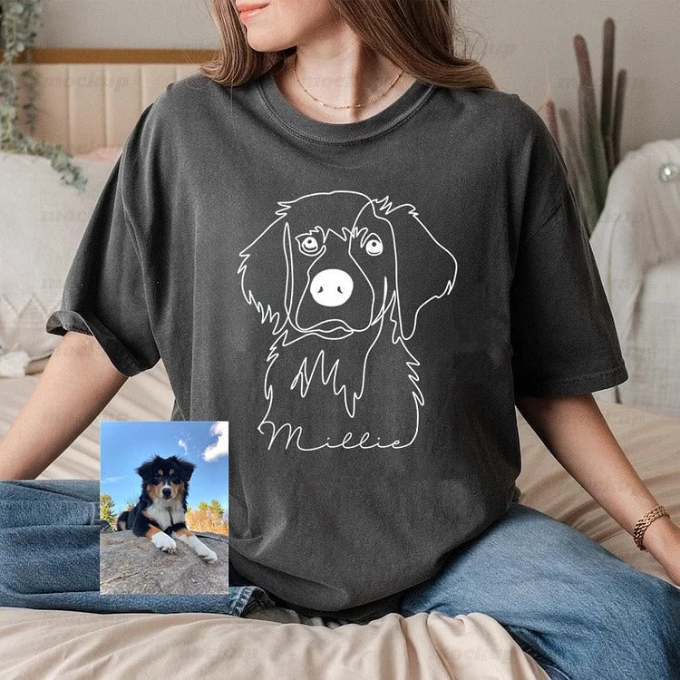 Sweat à capuche personnalisé avec photo d'animal de compagnie, sweat-shirt à capuche personnalisé pour chien