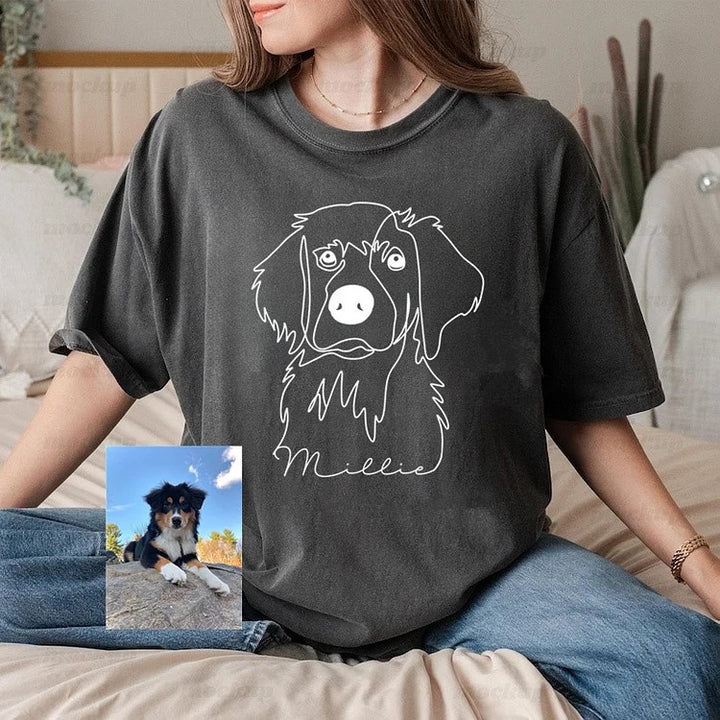Sweat à capuche personnalisé avec photo d'animal de compagnie, sweat-shirt à capuche personnalisé pour chien