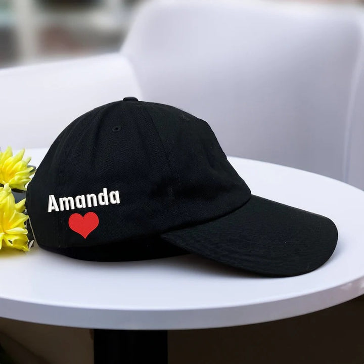 Chapeau brodé personnalisé en couleur pour PAPA/PAPI/DAD