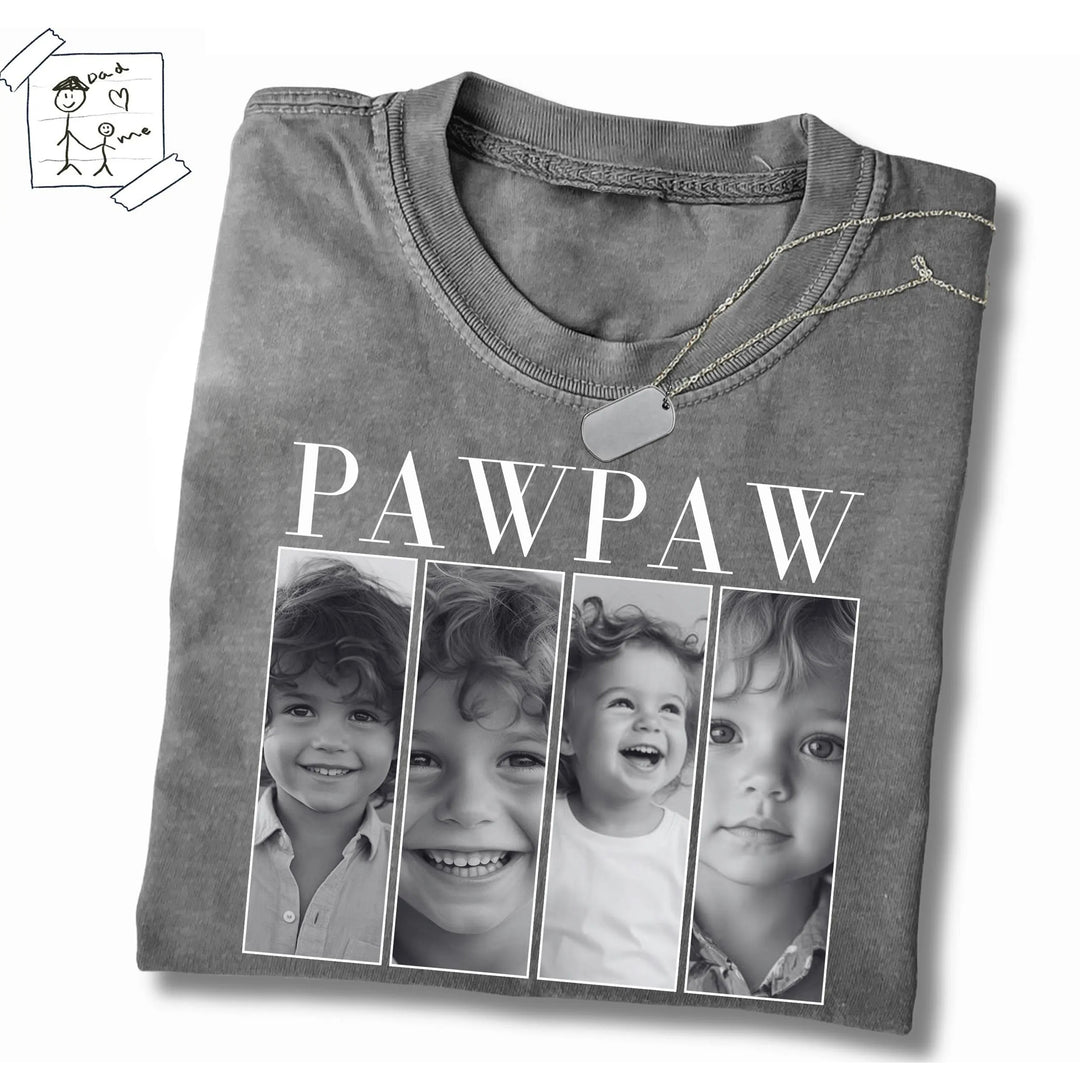 Un cadeau inoubliable pour PAPA– Sweat-shirt personnalisé avec photos