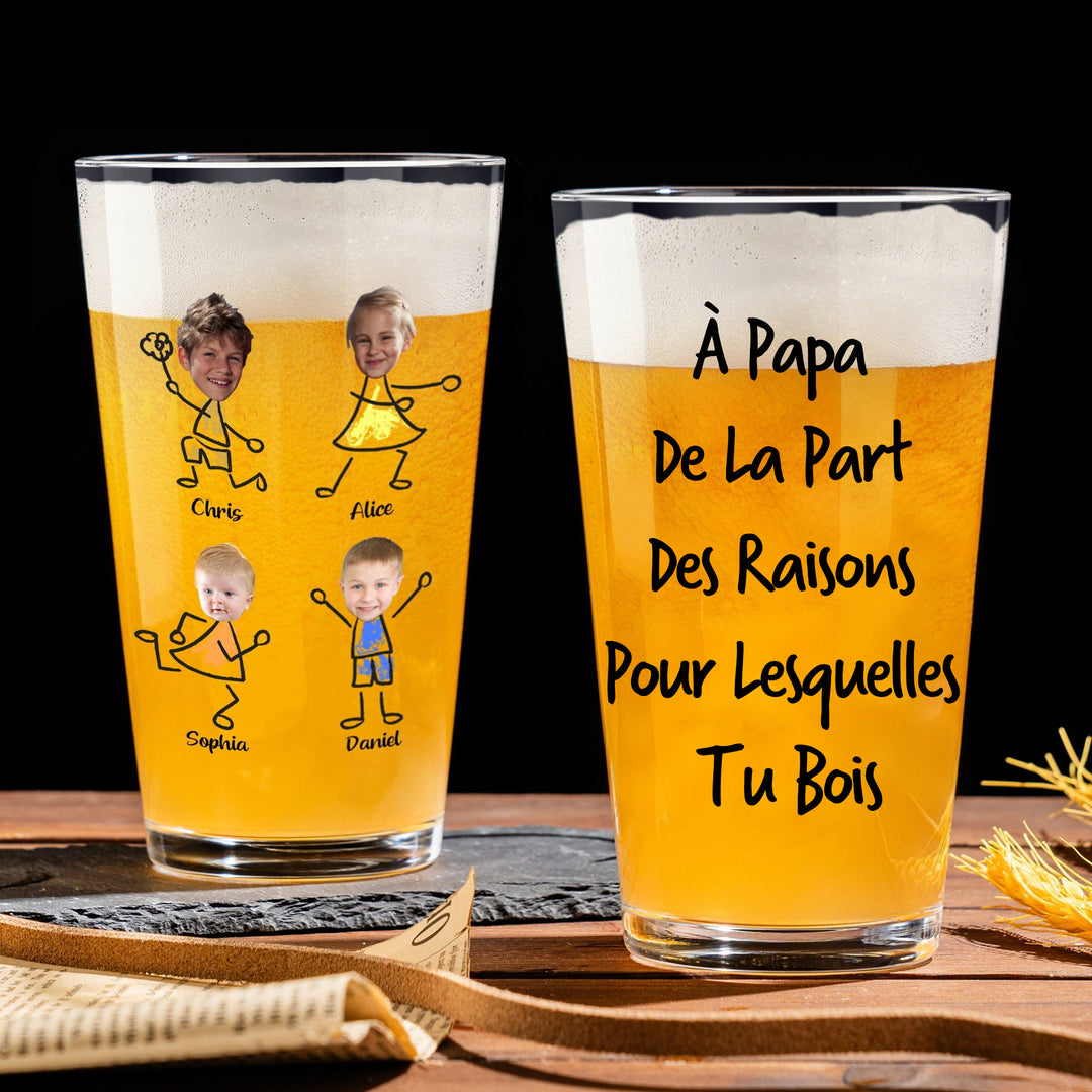 À papa : Les raisons pour lesquelles vous buvez – Cadeaux pour la fête des pères
