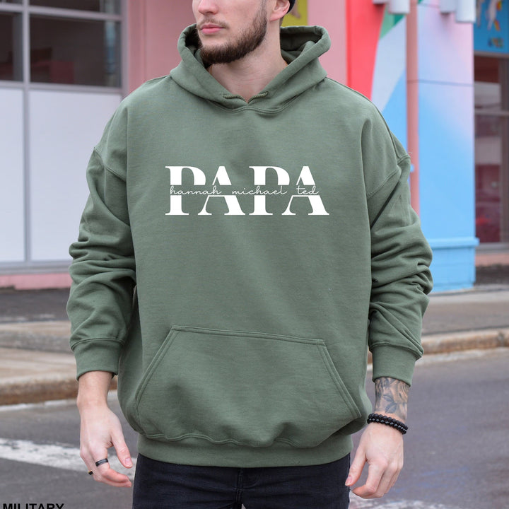 Sweat-shirt personnalisé à transfert thermique pour papa