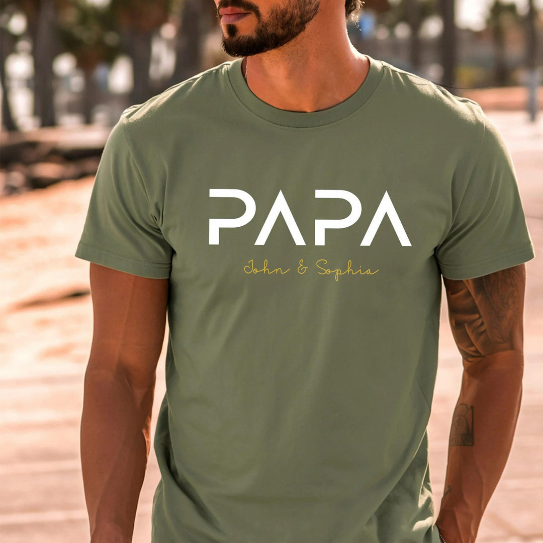 Sweat-shirt personnalisé à transfert thermique pour PAPA/DADA