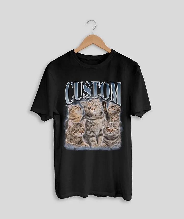 T-shirt Vintage Personnalisé pour Animaux